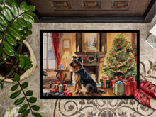 Load image into Gallery viewer, Australian Terrier Cozy Christmas Doormat - Large 24x36 – Indoor/Outdoor Floor Mat with Artistic Flair
