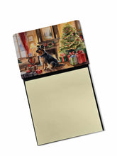 Load image into Gallery viewer, Australian Terrier Cozy Christmas Sticky Note Holder- Refiilable Desk Accessory Note Pad