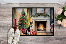 Load image into Gallery viewer, Basenji Cozy Christmas Doormat