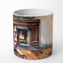 Load image into Gallery viewer, Basset Hound Cozy Christmas Decorative Soy Candle