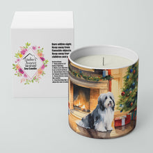 Load image into Gallery viewer, Bearded Collie Cozy Christmas Decorative Soy Candle