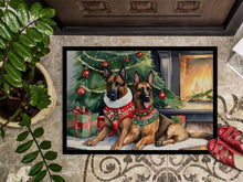 Load image into Gallery viewer, Belgian Malinois Cozy Christmas Doormat - 18X27 Indoor / Outdoor Rug | Made in USA