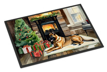 Load image into Gallery viewer, Belgian Malinois Cozy Christmas Doormat - Large 24x36 – Indoor/Outdoor Floor Mat with Artistic Flair