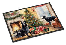 Load image into Gallery viewer, Belgian Sheepdog Cozy Christmas Doormat - Large 24x36 – Indoor/Outdoor Floor Mat with Artistic Flair