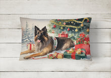 Load image into Gallery viewer, Belgian Tervuren Cozy Christmas Throw Pillow