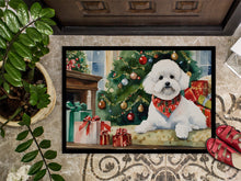 Load image into Gallery viewer, Bichon Frise Cozy Christmas Doormat
