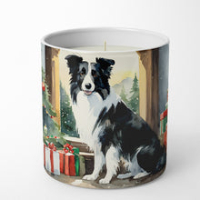 Load image into Gallery viewer, Border Collie Cozy Christmas Decorative Soy Candle