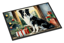 Load image into Gallery viewer, Border Collie Cozy Christmas Doormat