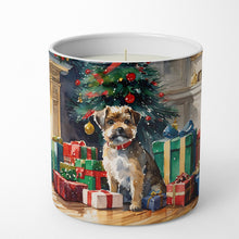 Load image into Gallery viewer, Border Terrier Cozy Christmas Decorative Soy Candle