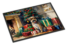 Load image into Gallery viewer, Border Terrier Cozy Christmas Doormat
