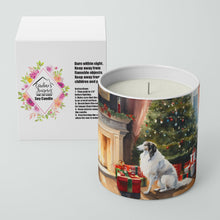Load image into Gallery viewer, Borzoi Cozy Christmas Decorative Soy Candle