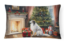 Load image into Gallery viewer, Borzoi Cozy Christmas Throw Pillow