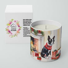 Load image into Gallery viewer, Boston Terrier Cozy Christmas Decorative Soy Candle