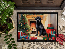 Load image into Gallery viewer, Bouvier des Flandres Cozy Christmas Doormat - Large 24x36 – Indoor/Outdoor Floor Mat with Artistic Flair