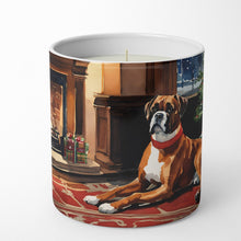 Load image into Gallery viewer, Boxer Cozy Christmas Decorative Soy Candle