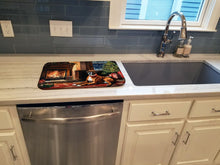 Load image into Gallery viewer, Boxer Cozy Christmas Dish Drying Mat