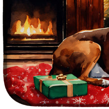 Load image into Gallery viewer, Boxer Cozy Christmas Dish Drying Mat
