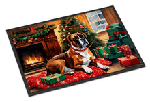 Load image into Gallery viewer, Boxer Cozy Christmas Doormat - 18X27 Indoor / Outdoor Rug | Made in USA