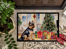 Load image into Gallery viewer, Brussels Griffon Cozy Christmas Doormat - Large 24x36 – Indoor/Outdoor Floor Mat with Artistic Flair