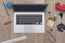 Load image into Gallery viewer, Brussels Griffon Cozy Christmas Sticky Note Holder- Refiilable Desk Accessory Note Pad