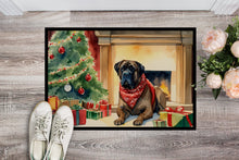 Load image into Gallery viewer, Bullmastiff Cozy Christmas Doormat - 18X27 Indoor / Outdoor Rug | Made in USA
