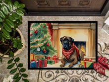 Load image into Gallery viewer, Bullmastiff Cozy Christmas Doormat - 18X27 Indoor / Outdoor Rug | Made in USA
