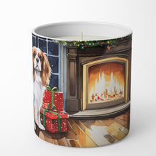 Load image into Gallery viewer, Cavalier Spaniel Cozy Christmas Decorative Soy Candle