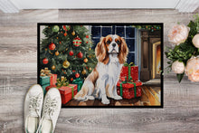 Load image into Gallery viewer, Cavalier Spaniel Cozy Christmas Doormat - 18X27 Indoor / Outdoor Rug | Made in USA