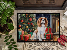 Load image into Gallery viewer, Cavalier Spaniel Cozy Christmas Doormat - 18X27 Indoor / Outdoor Rug | Made in USA