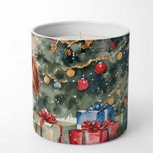 Load image into Gallery viewer, Cavalier Spaniel Cozy Christmas Decorative Soy Candle