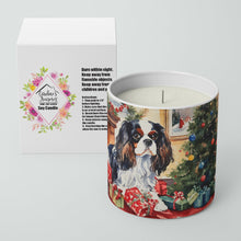 Load image into Gallery viewer, Cavalier Spaniel Cozy Christmas Decorative Soy Candle