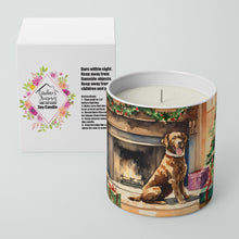 Load image into Gallery viewer, Chesapeake Bay Retriever Cozy Christmas Decorative Soy Candle