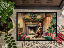Load image into Gallery viewer, Chesapeake Bay Retriever Cozy Christmas Doormat - Large 24x36 – Indoor/Outdoor Floor Mat with Artistic Flair