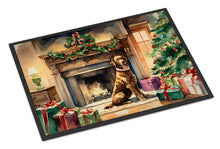 Load image into Gallery viewer, Chesapeake Bay Retriever Cozy Christmas Doormat - Large 24x36 – Indoor/Outdoor Floor Mat with Artistic Flair