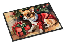 Load image into Gallery viewer, Chihuahua Cozy Christmas Doormat - Large 24x36 – Indoor/Outdoor Floor Mat with Artistic Flair