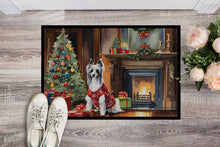 Load image into Gallery viewer, Chinese Crested Cozy Christmas Doormat - 18X27 Indoor / Outdoor Rug | Made in USA