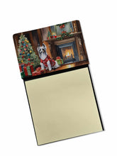 Load image into Gallery viewer, Chinese Crested Cozy Christmas Sticky Note Holder- Refiilable Desk Accessory Note Pad
