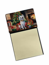 Load image into Gallery viewer, Chinese Crested Cozy Christmas Sticky Note Holder- Refiilable Desk Accessory Note Pad