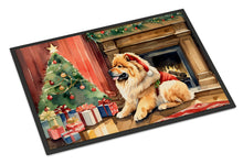 Load image into Gallery viewer, Chow Chow Cozy Christmas Doormat - Large 24x36 – Indoor/Outdoor Floor Mat with Artistic Flair