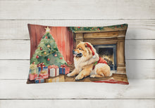 Load image into Gallery viewer, Chow Chow Cozy Christmas Throw Pillow