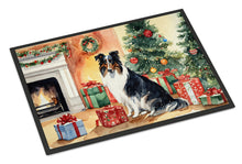 Load image into Gallery viewer, Collie Cozy Christmas Doormat