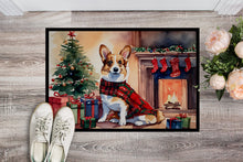 Load image into Gallery viewer, Corgi Cozy Christmas Doormat - Large 24x36 – Indoor/Outdoor Floor Mat with Artistic Flair