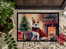 Load image into Gallery viewer, Corgi Cozy Christmas Doormat - Large 24x36 – Indoor/Outdoor Floor Mat with Artistic Flair