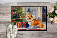 Load image into Gallery viewer, Corgi Cozy Christmas Doormat - 18X27 Indoor / Outdoor Rug | Made in USA