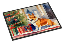 Load image into Gallery viewer, Corgi Cozy Christmas Doormat - 18X27 Indoor / Outdoor Rug | Made in USA