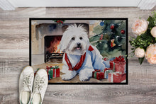 Load image into Gallery viewer, Coton De Tulear Cozy Christmas Doormat - 18X27 Indoor / Outdoor Rug | Made in USA