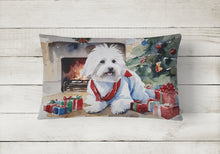 Load image into Gallery viewer, Coton De Tulear Cozy Christmas Throw Pillow