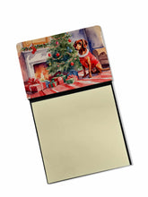 Load image into Gallery viewer, Dachshund Cozy Christmas Sticky Note Holder- Refiilable Desk Accessory Note Pad