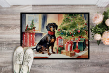 Load image into Gallery viewer, Dachshund Cozy Christmas Doormat - 18X27 Indoor / Outdoor Rug | Made in USA