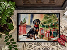 Load image into Gallery viewer, Dachshund Cozy Christmas Doormat - 18X27 Indoor / Outdoor Rug | Made in USA